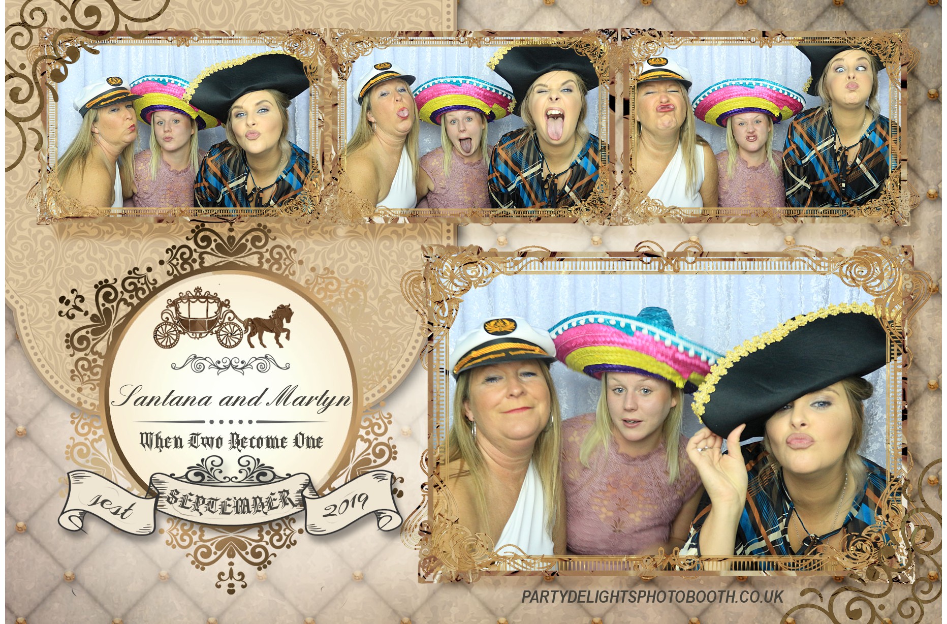 Martyn and Santana’s Wedding - Prints | View more photos from the event at gallery.partydelightsphotobooth.co.uk/u/PartyDelightsPhotoBooth/Martyn-and-Santana’s-Wedding-Prints
